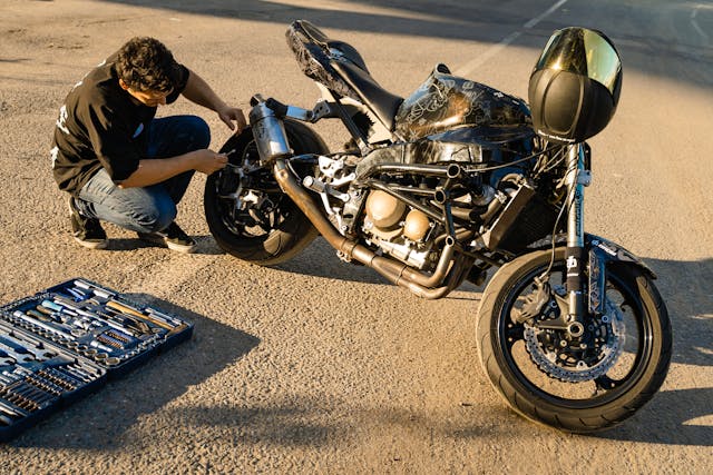 entretien moto