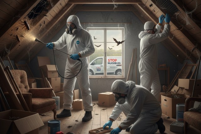 débarrasser des nuisibles