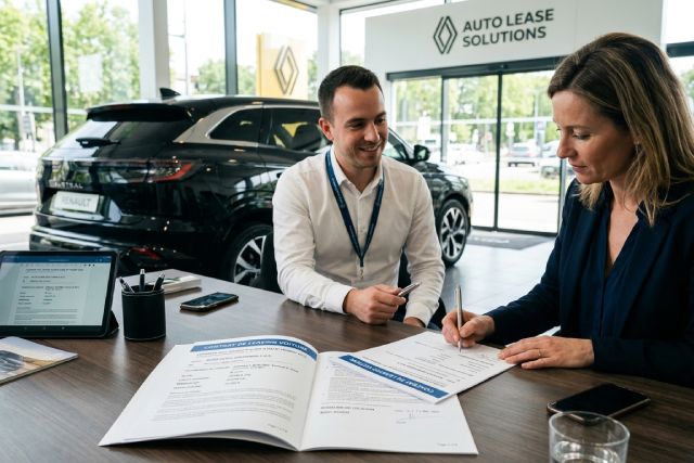 leasing automobile